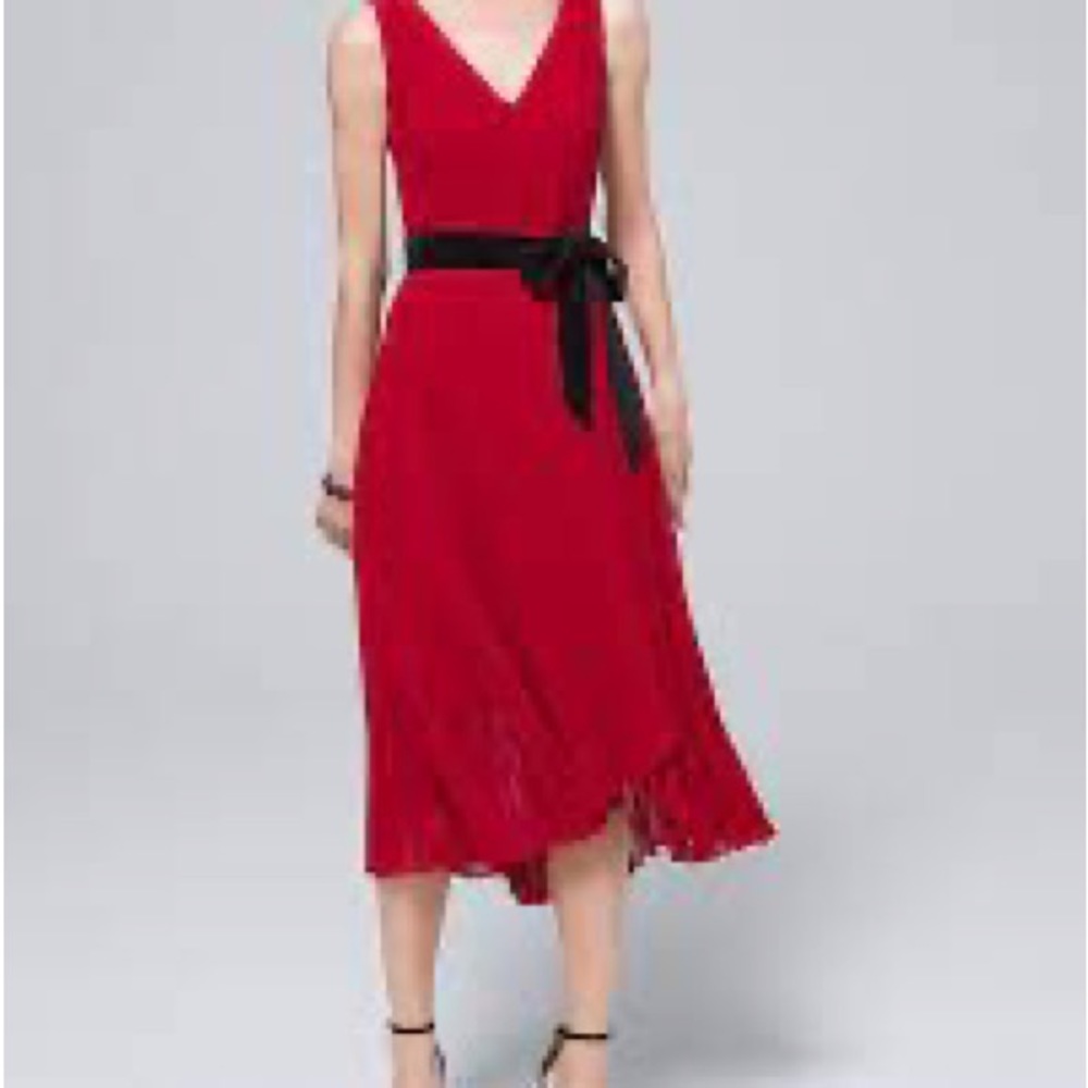 Gorgeous Red Dress 🖤🖤❤️NWT by WHBM - Picture 2 of 13